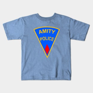 JAWS POLICE DEPT Kids T-Shirt